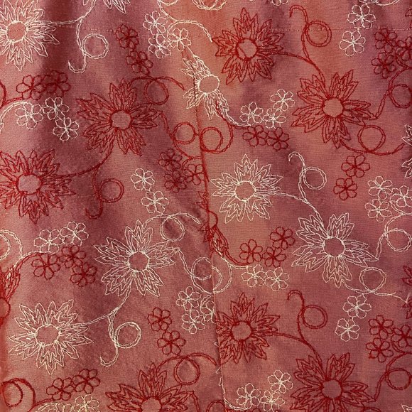 Donna Ricco Embroidered Silk Dress - Picture 5 of 6